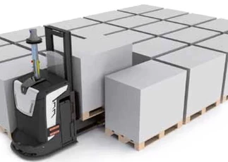 entreposage automatique de palettes - agv